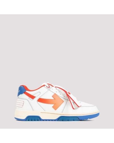 Off-White c/o Virgil Abloh Out Of Office Contrast Stitch Trainers - Pink