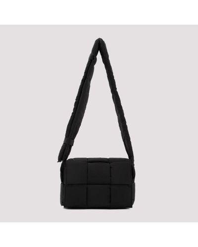 Bottega Veneta Small Tech Cassette Shoulder Bag Unica - Black