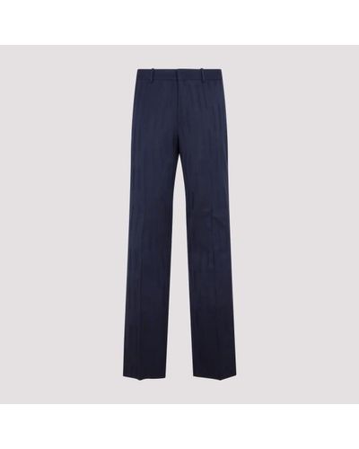 Off-White c/o Virgil Abloh Suit Trousers - Blue