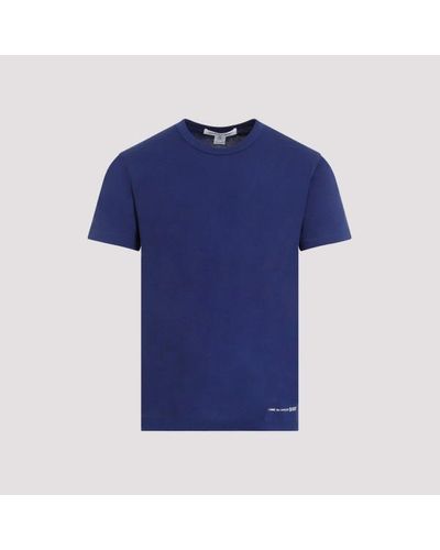 Comme des Garçons Coe Des Garçons Shirt Cotton T-shirt - Blue