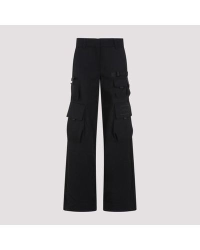 Off-White c/o Virgil Abloh Toybox Cargo Trousers - Black