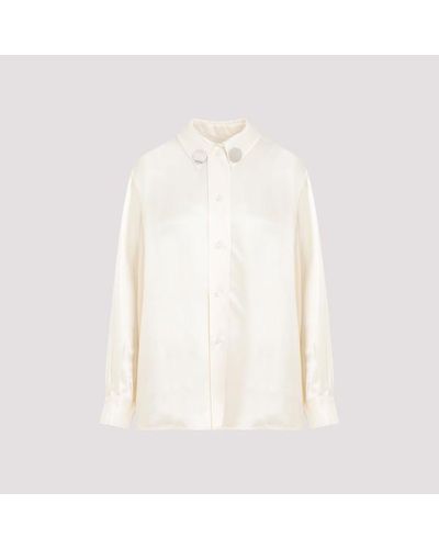 Jil Sander Viscose Shirt - White