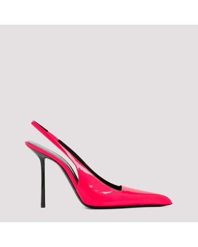 Saint Laurent Paloma Slingback Shoes - Pink