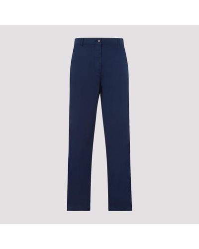 Universal Works Military Chino Trousers - Blue