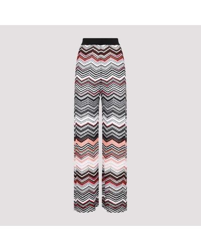 Missoni Viscose Trousers - Grey