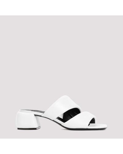 Sergio Rossi Spongy 45 Sandals - White