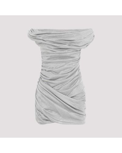 Magda Butrym Silver Dress - Grey