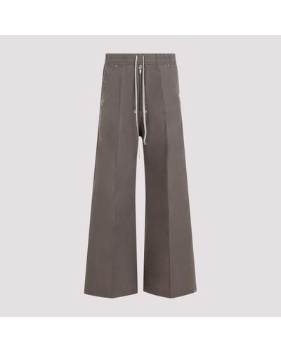 Rick Owens Wide Bela Trousers - Grey