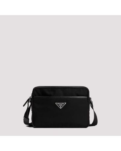 Prada Re-nylon Shoulder Bag Unica - Black