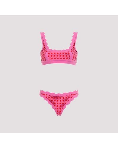 Marysia Swim Maryia Mini Palm Pring North Bottom Bikini - Pink