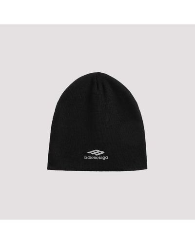 Balenciaga Acrylic Beanie - Black