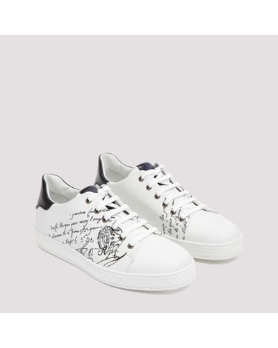 berluti sneakers white