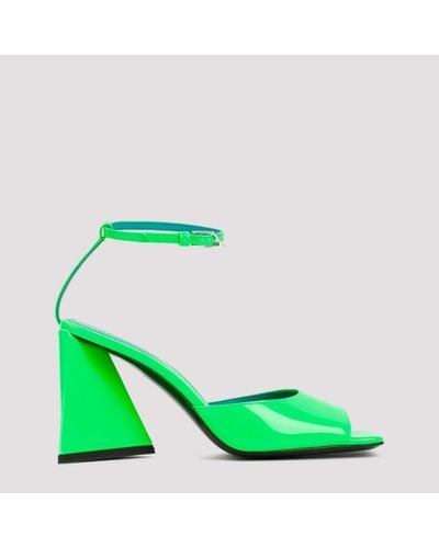 The Attico Piper Sandal - Green
