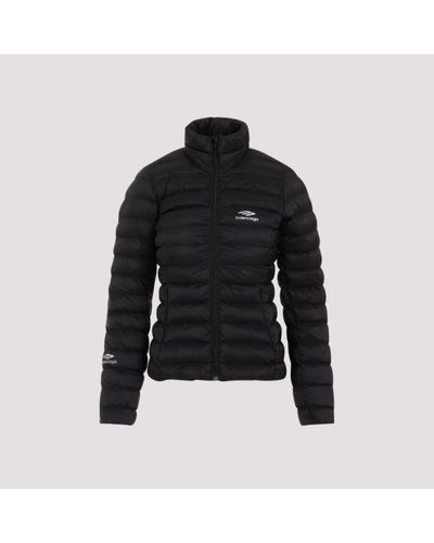 Balenciaga Ski Fitted Puffer Jacket - Black
