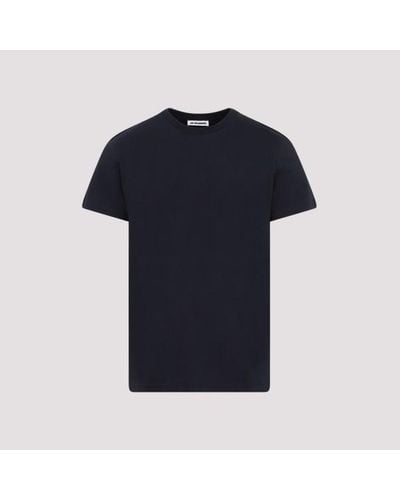 Jil Sander Ji Sander Cotton T-shirt X - Blue