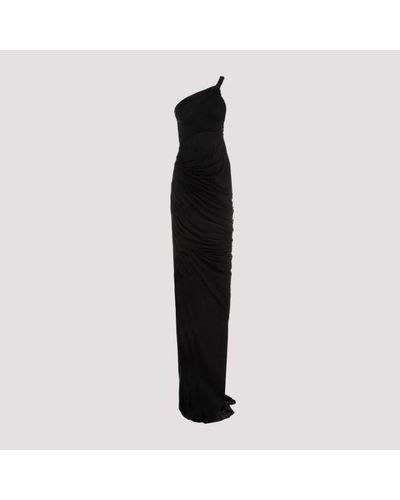 Rick Owens Lido Draped Gown - Black