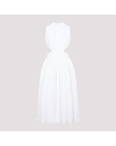 Alexander McQueen Day Dress - White