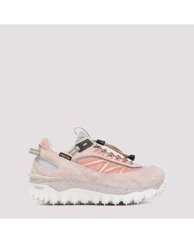 Moncler Pastel Pink Trailgrip Trainers