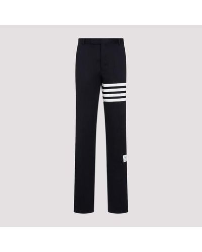 Thom Browne Them Browne -bar Unconstructed Trousers - Black