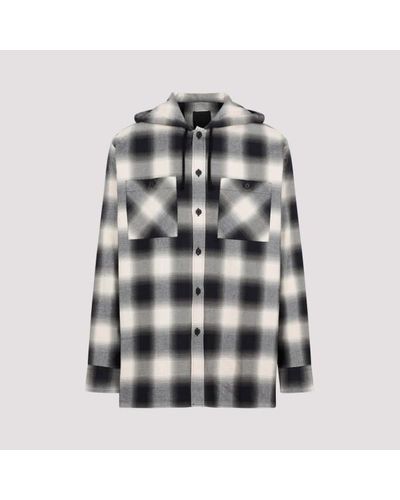 Givenchy Free Long Sleeves Light Casual Urban Shirt - Grey