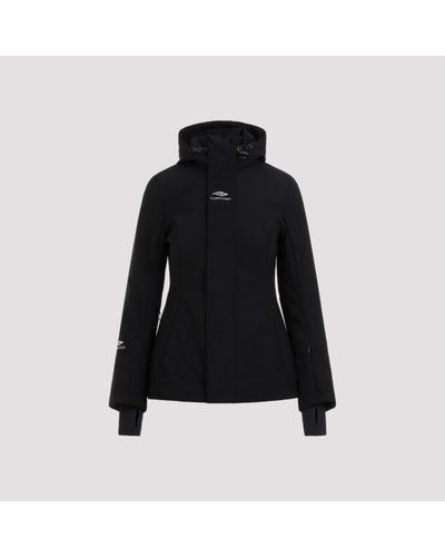 Balenciaga Ski Hourglass Parka - Black