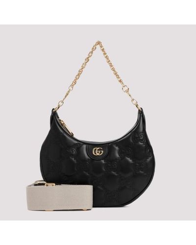 Gucci Leather Matelasse Handbag Unica - Black