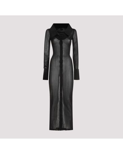 Jacquemus La Robe Manta Dress - Black