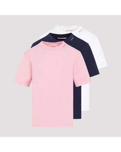 Marni 3 Pack T-shirt - Pink