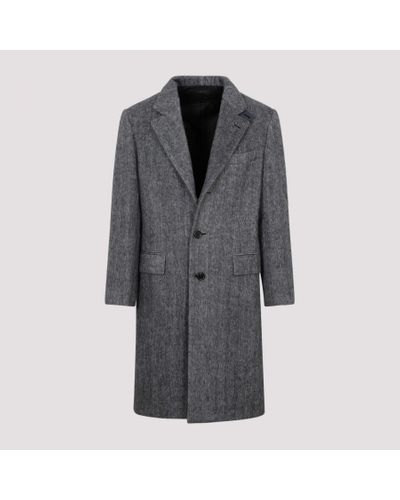 Brioni Virgin Wool Coat - Grey