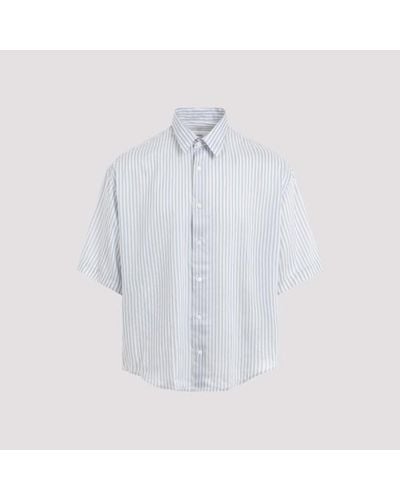 Ami Paris Boxy Fit S Shirt - White