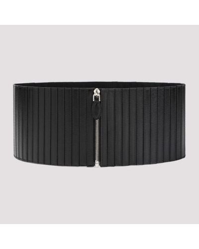 Alaïa Alaia Stripes Corset Belt - Black