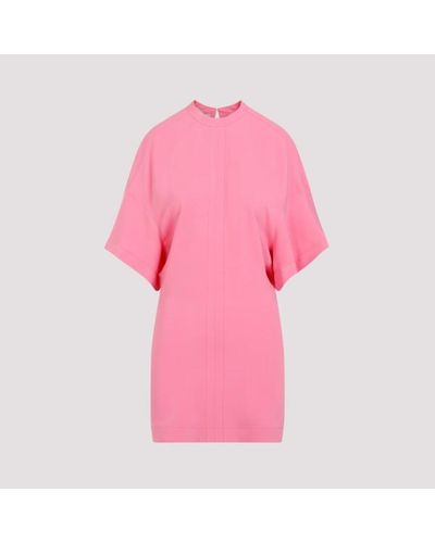 Stella McCartney Cape Short Dress - Pink