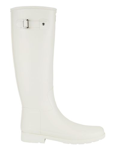 hunter white wellies