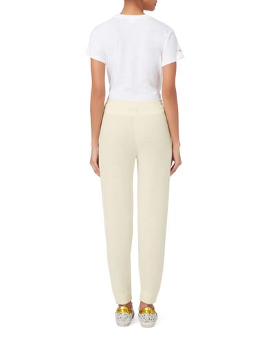 Intermix Kensington Ivory Cashmere Pants in White - Lyst
