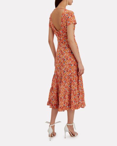agnes fleur mini dress