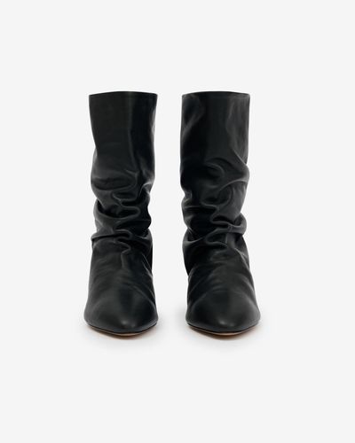 Isabel Marant Reachi Low Boots - Black