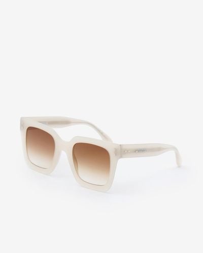 Isabel Marant Ekly Sunglasses - White