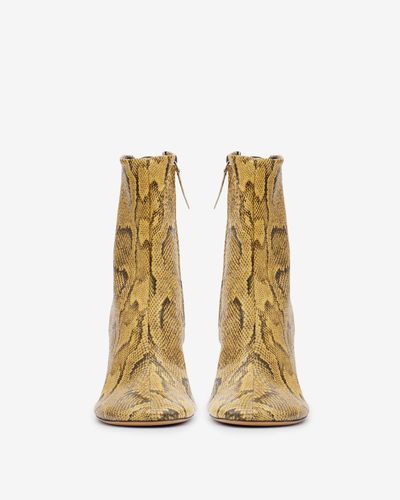 Isabel Marant Labee Low Boots - Metallic