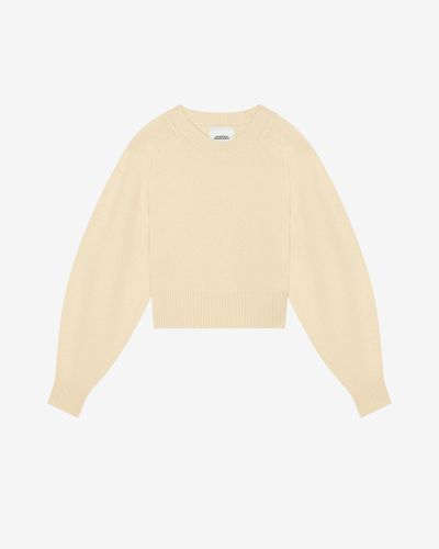Isabel Marant Leandra Cashmere Sweater - Natural