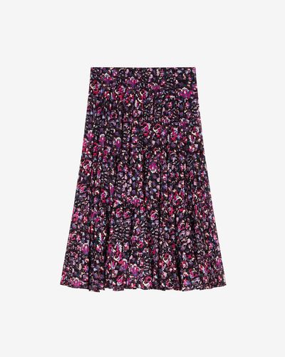 Étoile Isabel Marant Elfa Cotton Skirt - Purple