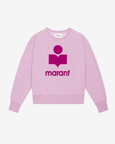 Isabel Marant Mobyli Logo Sweatshirt - Pink