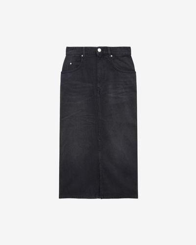 Isabel Marant Tilauria Skirt - Black