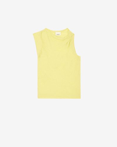 Isabel Marant Fabiena Top - Yellow