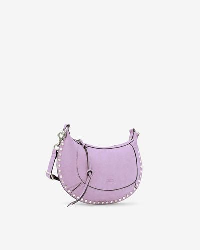 Isabel Marant Oskan Moon Shoulder Bag - Purple