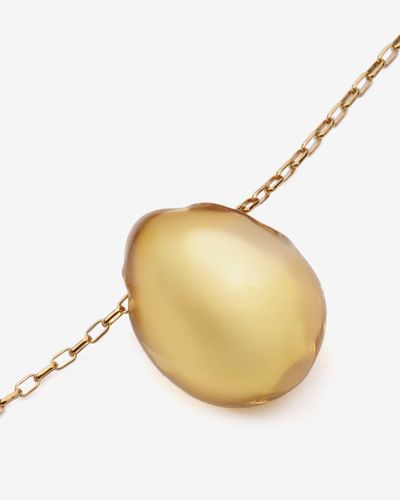 Isabel Marant Shiny Bubble Necklace - Metallic