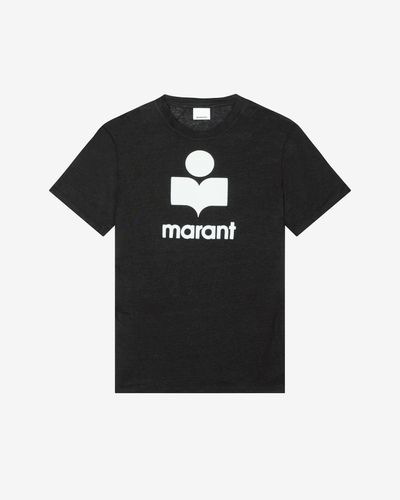 Isabel Marant Karman T-shirt Con Logo - Nero