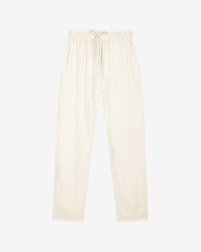 Isabel Marant Berati Trousers - White