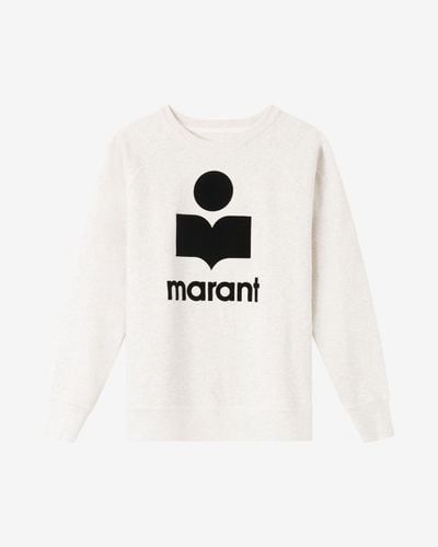 Isabel Marant Milly Logo Sweatshirt - White