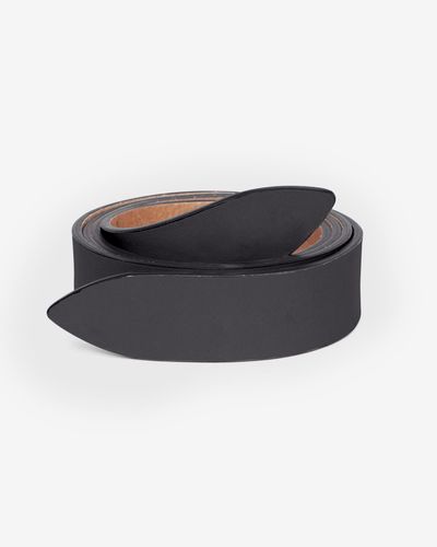 Isabel Marant Lecce Knotted Leather Belt - Black