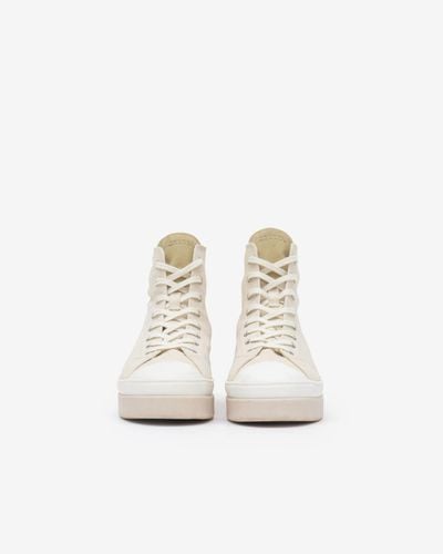 Isabel Marant Austen High Sneakers - White